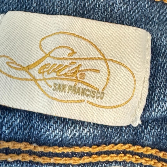 Levi’s 515 Bermuda  Shorts size 12 denim blue - Picture 6 of 12